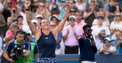 Cincinnati Open: Caroline Garcia first qualifier to win WTA Tour 1000.